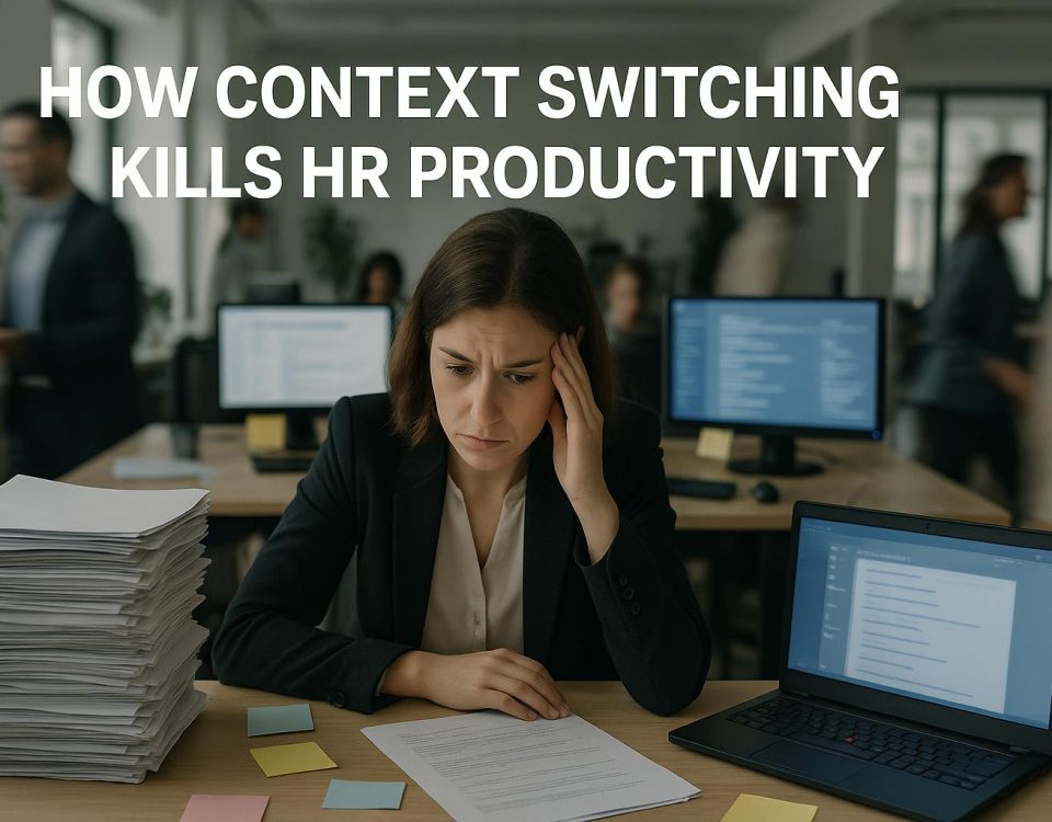 How Context Switching Kills HR Productivity